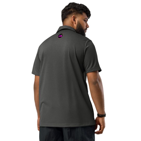 adidas space-dyed polo