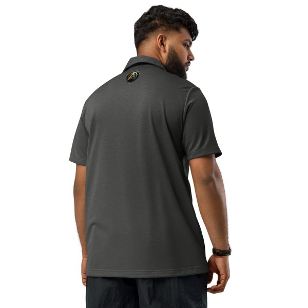 adidas space-dyed polo