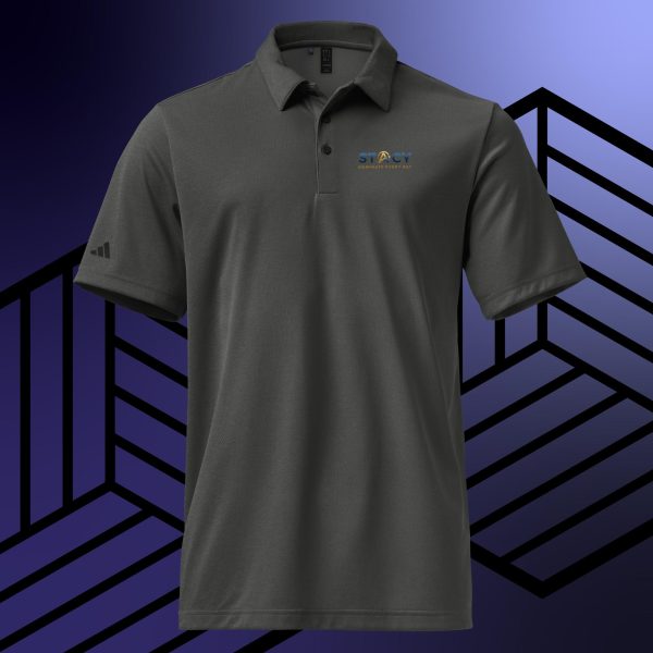 adidas space-dyed polo